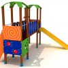 Parque infantil con paneles interactivos