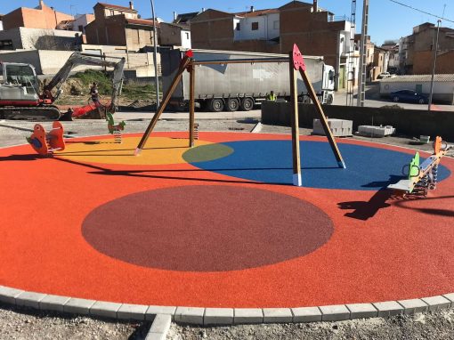 Instalación de Suelo de Caucho en Circunferencias Alcaudete (Jaén)