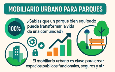 Mobiliario Urbano para Parques: Tipos y Elementos Imprescindibles 2026