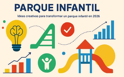 Tendencias en diseño de parques infantiles y mobiliario urbano para 2026