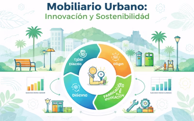 Guía definitiva de mobiliario urbano para municipios en España